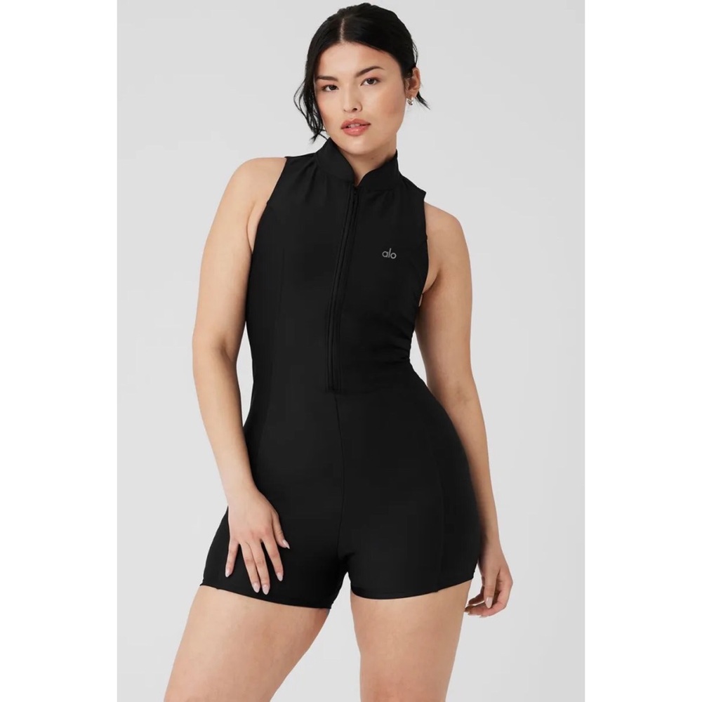 Alo Yoga Airlift High Tide One Piece Black L - Picture 13 of 13
